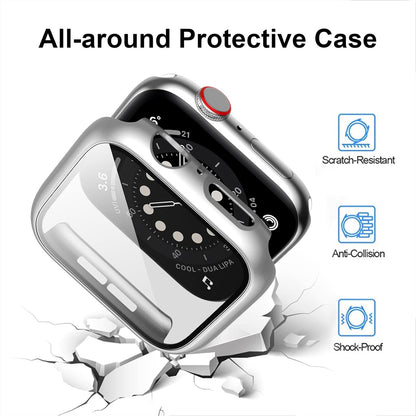 Paquete de 12 fundas con protector de pantalla de vidrio templado