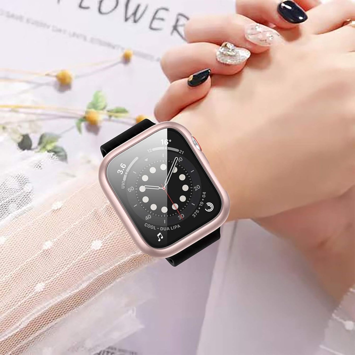 Paquete de 12 fundas con protector de pantalla de vidrio templado
