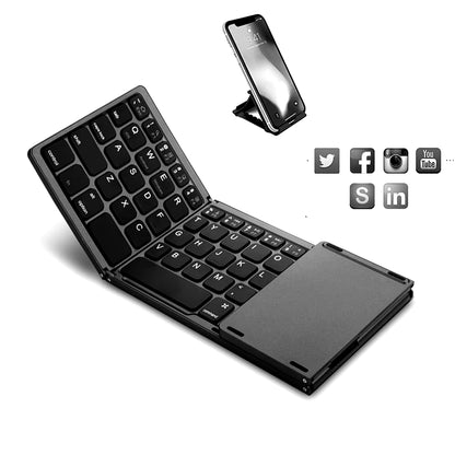 Teclado inalámbrico plegable