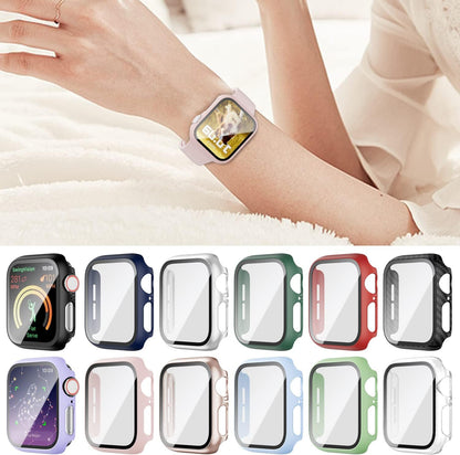 Paquete de 12 fundas con protector de pantalla de vidrio templado